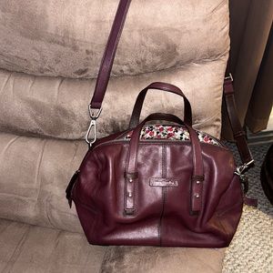 Vera Bradley Gallatin leather satchel